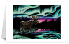 Charger l'image dans la galerie, Sky Dance - King of the North indigenous wall art by Amy Keller-Rempp Canada
