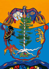 Load image into Gallery viewer, Love - The Great Tree indigenous wall art by Kristy Cameron Canada
