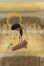 Laden Sie das Bild in den Galerie-Viewer, Wall Art - Homage to a Flower by Indigenous Artist Rick Beaver indigenous wall art by Rick Beaver Canada
