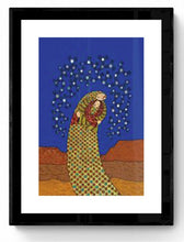 Laden Sie das Bild in den Galerie-Viewer, Under The Stars indigenous wall art by Victoria McKinney Canada
