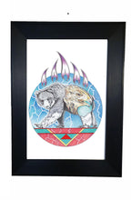 Load image into Gallery viewer, Hubert V. Billy Spirit Bear Wall Art | Native Art Canada
