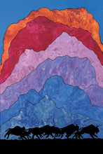 Laden Sie das Bild in den Galerie-Viewer, Thunder indigenous wall art by Victoria McKinney Canada
