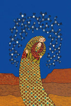 Laden Sie das Bild in den Galerie-Viewer, Under The Stars indigenous wall art by Victoria McKinney Canada

