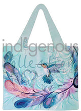 Laden Sie das Bild in den Galerie-Viewer, Hummingbird Feathers indigenous art gift by Carla Joseph Canada
