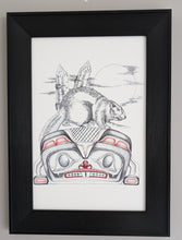 Laden Sie das Bild in den Galerie-Viewer, Charles Silverfox Beaver  Making Home Wall Art | Native Art Canada

