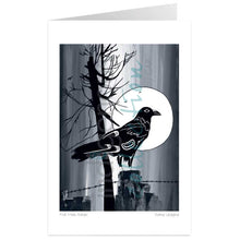 Charger l'image dans la galerie, "Full Moon Raven" by Kwakwaka’wakw and French Canadian artist, Diane Levesque
