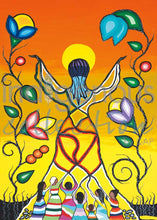 Charger l'image dans la galerie, Dawn Chartrand Women Rising with Grandmothers Wall Art | Native Art Canada 
