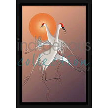 Laden Sie das Bild in den Galerie-Viewer, Wall Art - Dusk Dance by Indigenous Artist Rick Beaver
