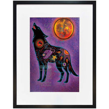Laden Sie das Bild in den Galerie-Viewer, Fire Within Wall Art by Indigenous artist, Tracey Metallic
