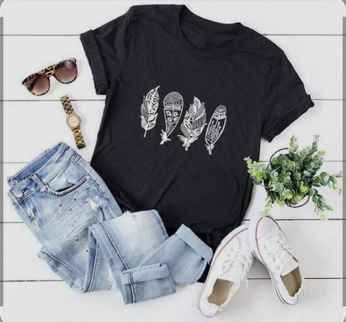 Feather T-shirt