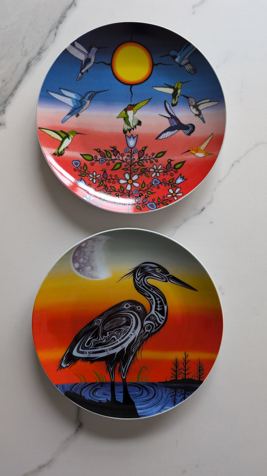 Indigenous plates Jeffrey Red Geroge