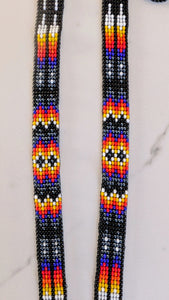 Indigenous design lanyard North of fifty 50