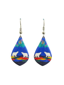 Dawn Oman Sky watcher earrings native art 