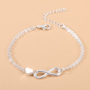 Infinity Heart Bracelet
