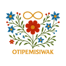 Laden Sie das Bild in den Galerie-Viewer, Otipemisiwak Short sleeved Cotton Tshirt in white
