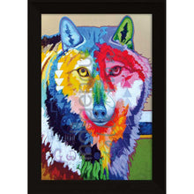 Laden Sie das Bild in den Galerie-Viewer, Big Wolf Wall Art by Indigenous artist, John Balloue
