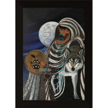 Laden Sie das Bild in den Galerie-Viewer, "Shape Shifter" Wall Art by Cree artist Betty Albert
