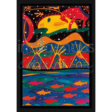 Laden Sie das Bild in den Galerie-Viewer, Dawn Oman This Land Wall Art | Native Art Canada
