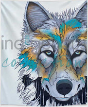 Charger l&#39;image dans la galerie, &quot;Alpha&quot; fleece blanket, artwork by Micqaela Jones

