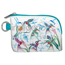 Load image into Gallery viewer, Garden of Hummingbirds, Wallet, Indigenous art, Richard Shorty, North of Fifty
