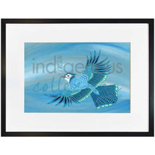 Laden Sie das Bild in den Galerie-Viewer, Blue Jay Wall Art by Patrick Hunter |  Indigenous Art Print Canada
