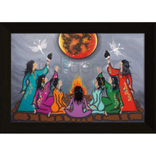Laden Sie das Bild in den Galerie-Viewer, We Will See You Again Wall Art by Indigenous artist, Tracey Metallic
