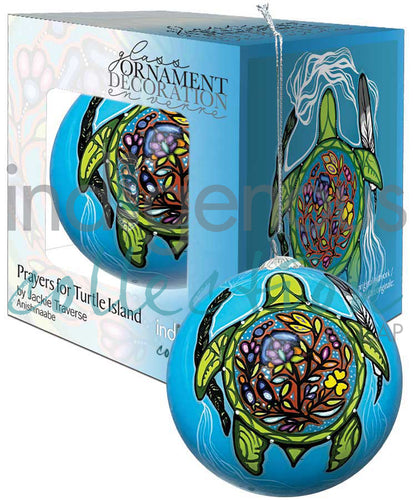 Prayers for Turtle Island christmas Ornament
