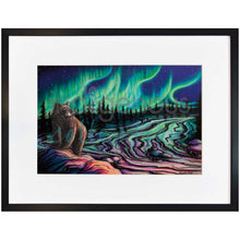 Load image into Gallery viewer, "Sky Dance - Northern Light" Wall Art by Métis artist Amy Keller-Rempp
