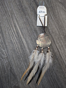 Shell Dream Catcher with 2.25 inch shell center