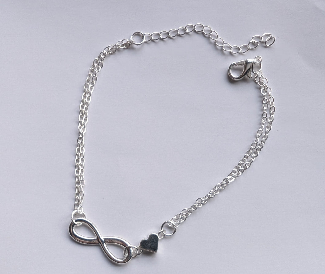 Infinity Heart Bracelet