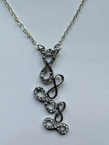 Infinity Necklace - 18 inch chain