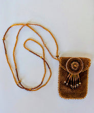 Load image into Gallery viewer, Leather Amulet Pouch Necklace
