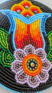 4 inch Beaded Medallion