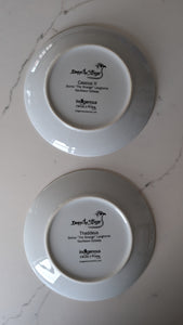 Set of 2 - Indigenous Art Plates artist Donna Langhorne