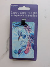 Load image into Gallery viewer, Hummingbird Feathers Luggage Tags
