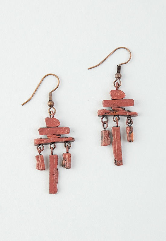 Inukshuk earrings