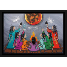 Laden Sie das Bild in den Galerie-Viewer, Tracey Metallic We Will See You Again Wall Art | Native Art Canada
