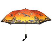 Load image into Gallery viewer, &quot;Seven Grandfather Teachings&quot; Collapsible Umbrella artwork by Native Artist, Cody Houle
