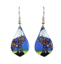 Charger l'image dans la galerie, Wolf indigenous art gift by Jessica Somers Canada
