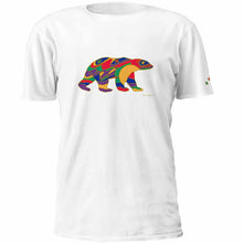 Load image into Gallery viewer, Alpha Bear,  Tshirt in Adult and Youth Sizes Design by Dawn Oman - North of Fifty Indigenous Boutique
