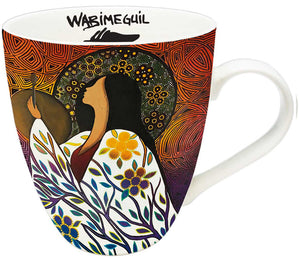 Ancestral Song 18 oz mug by Cree Artist Betty Albert