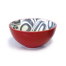 Laden Sie das Bild in den Galerie-Viewer, Porcelain Art Bowls in 2 different sizes to choose from - Transforming Eagle
