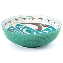 Laden Sie das Bild in den Galerie-Viewer, Porcelain Art Bowls in 2 different sizes to choose from - Killer Whale
