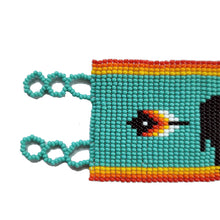 Laden Sie das Bild in den Galerie-Viewer, Wide Beaded Buffalo Bracelet
