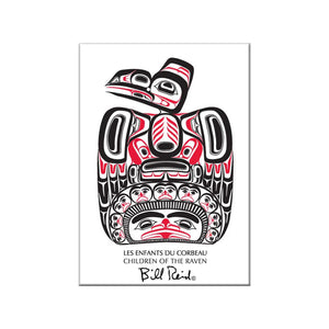 "Children of the Raven" Fridge Magnet - North of Fifty Indigenous Boutique