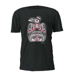 "Children of the Raven" Unisex Tshirt by Haida Artist Bill Reid - North of Fifty Indigenous Boutique