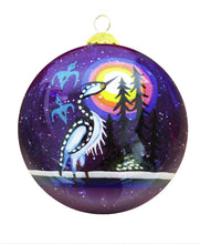 Load image into Gallery viewer, Crane indigenous ornament by James Jacko Canada
