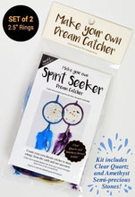 Laden Sie das Bild in den Galerie-Viewer, Spirit Seeker Dream Catcher Kit - 2 per package
