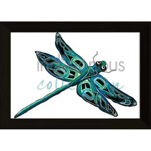 Laden Sie das Bild in den Galerie-Viewer, Diane Levesque Dragonfly Wall Art | Native Art Canada 
