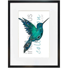 Laden Sie das Bild in den Galerie-Viewer, Diane Levesque Hummingbird Wall Art | Native Art Canada 
